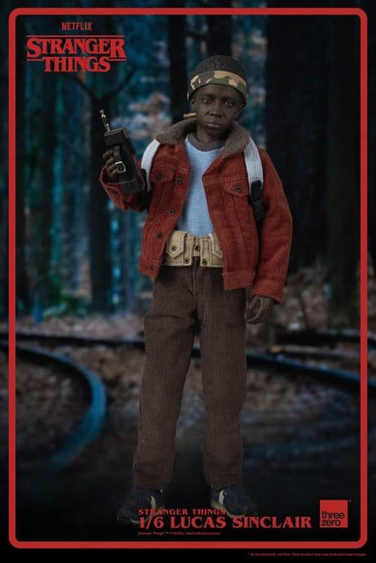 Pedido Figura Lucas Sinclair - Stranger Things marca Threezero 3Z0318 escala 1/6 (relanzamiento)