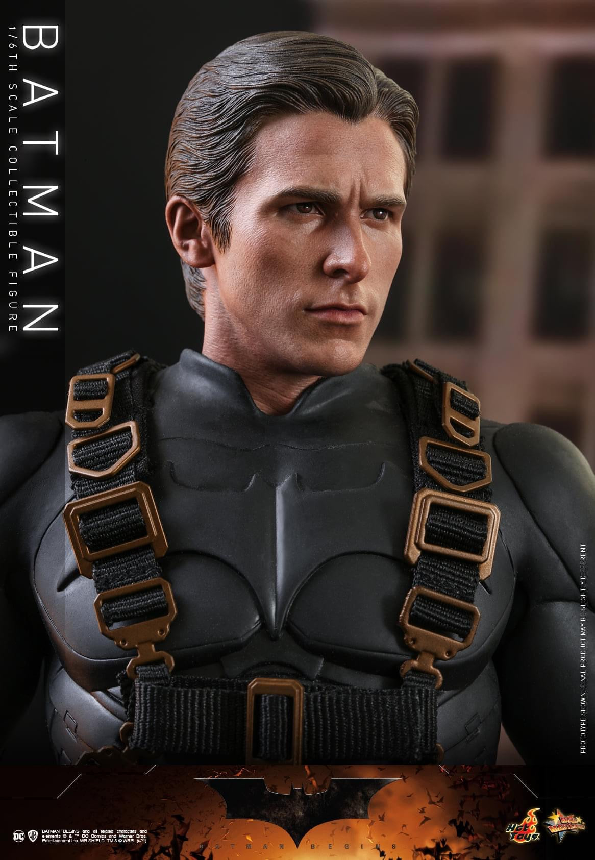 Pedido Figura Batman 2.0 - Batman Begins (Exclusiva) marca Hot Toys MMS595 escala 1/6