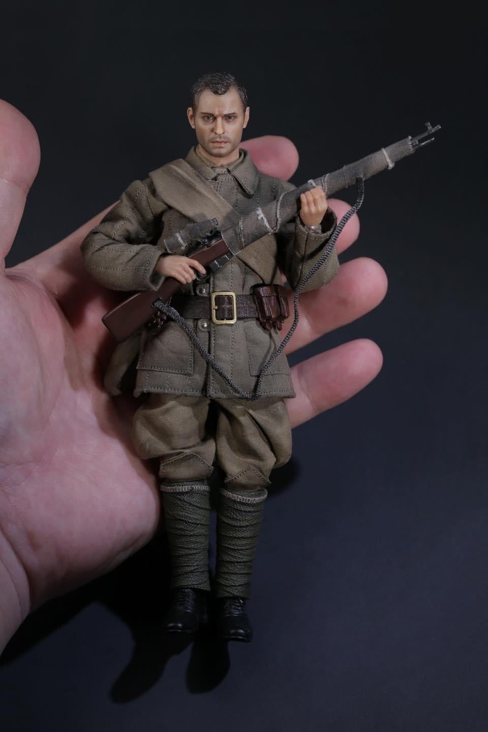 Pedido Figuras Soviet Snipers (set doble) marca Poptoys CMS012 escala pequeña 1/12