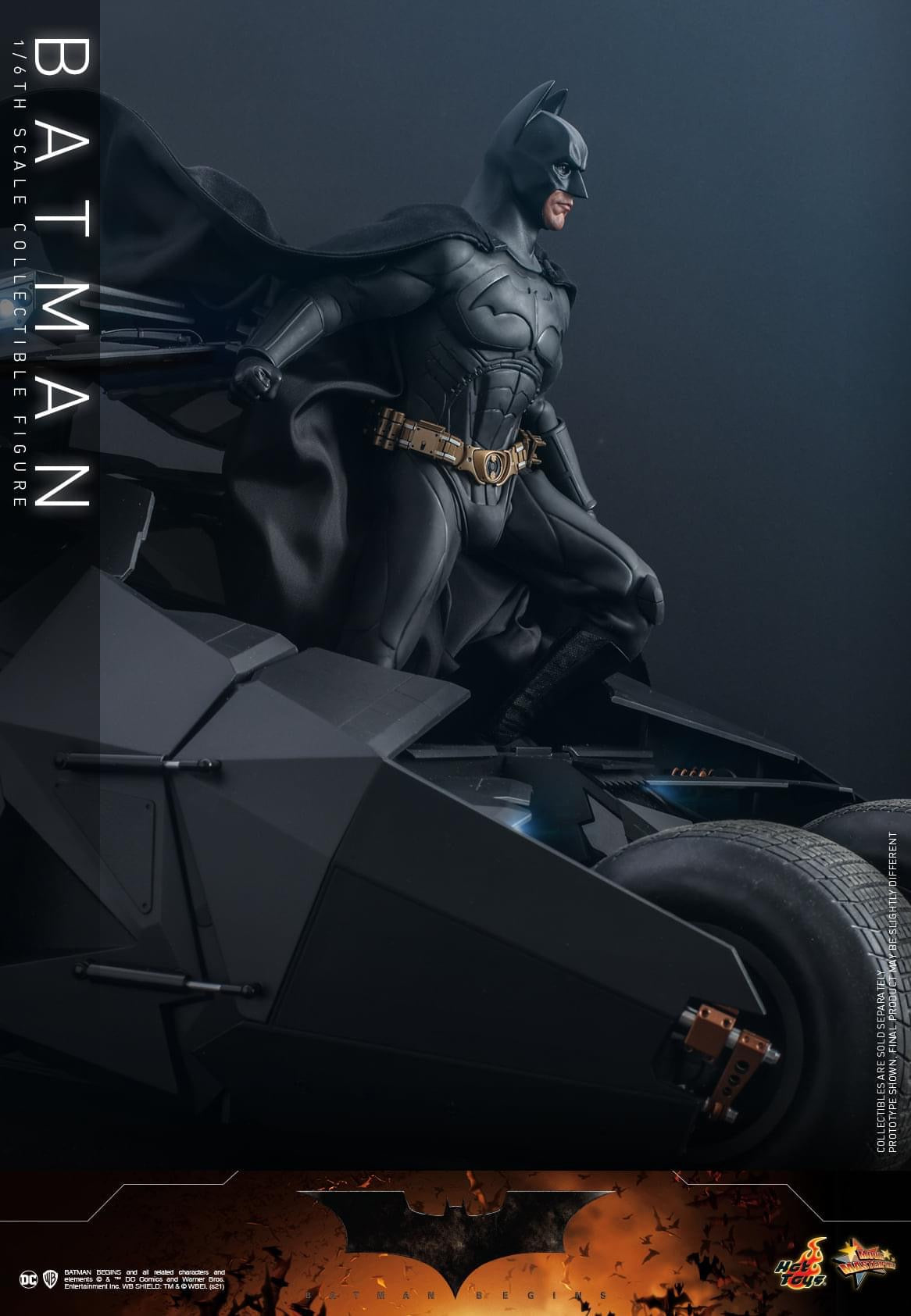 Pedido Figura Batman 2.0 - Batman Begins (Exclusiva) marca Hot Toys MMS595 escala 1/6