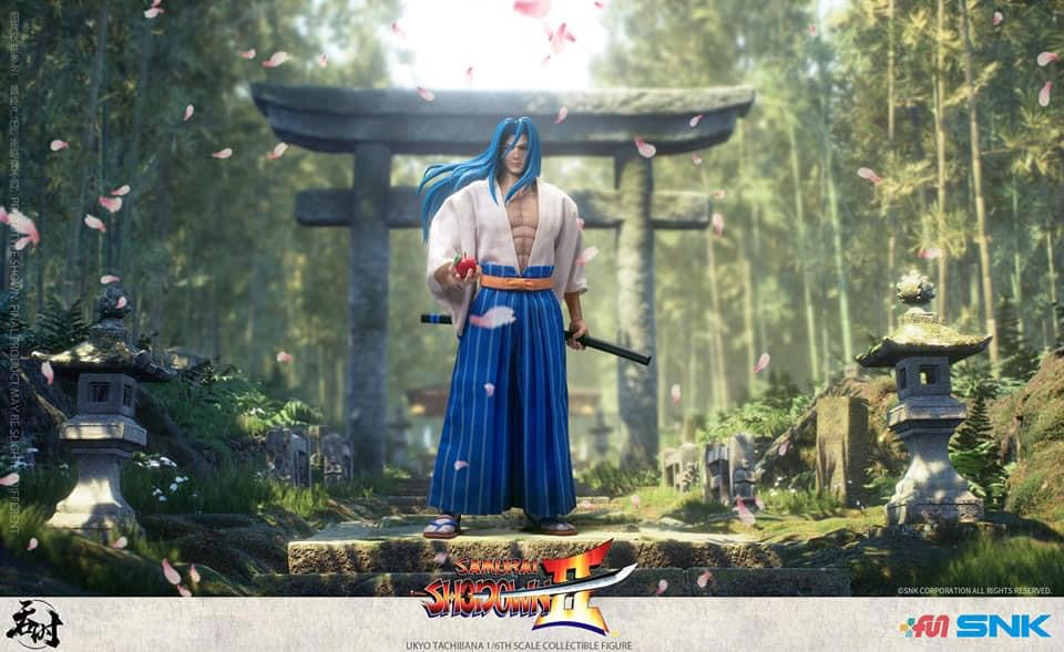 Pedido Figura Ukyo Tachibana - SNK Samurai Shodown II marca Tunshi Studio TS008 escala 1/6