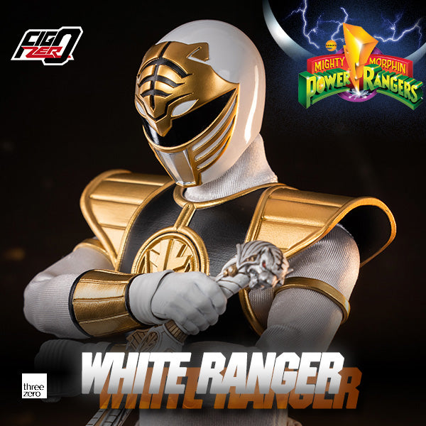 Pedido Figura White Ranger - Mighty Morphin Power Rangers - FigZero marca Threezero 3Z0299 escala 1/6