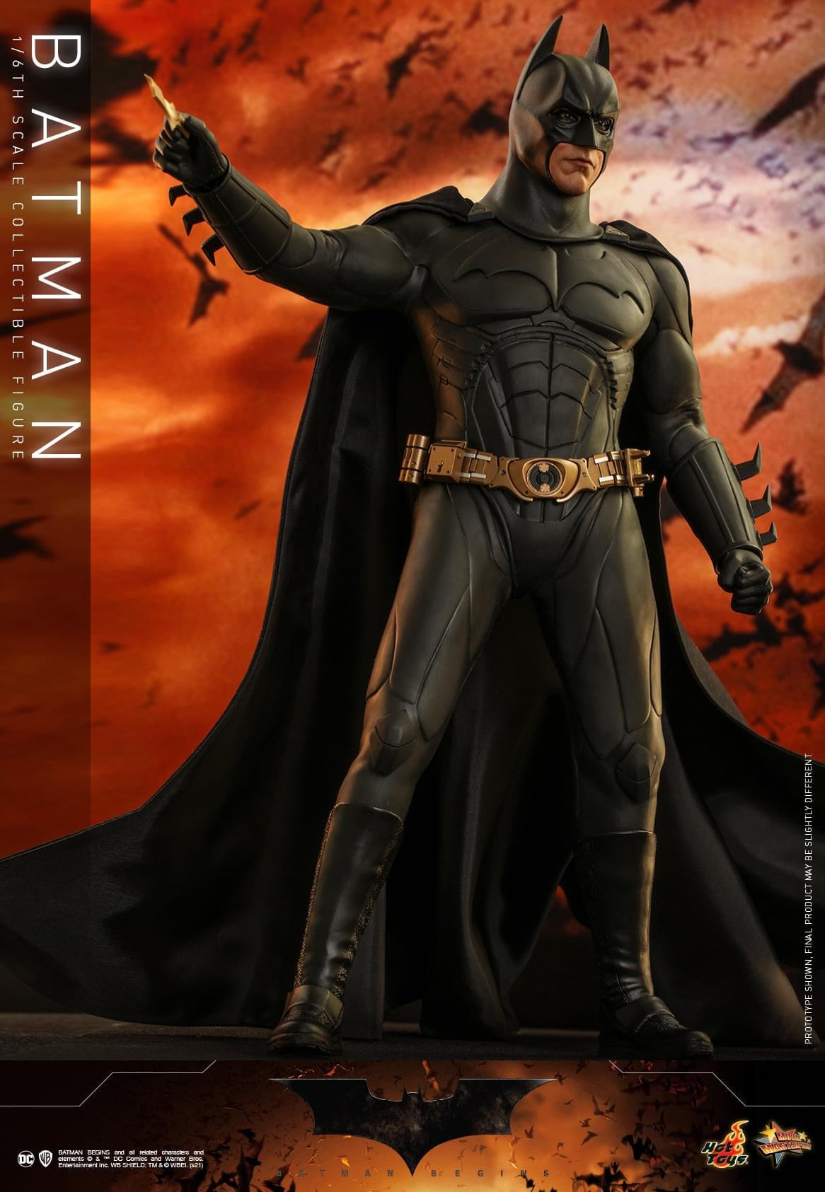 Pedido Figura Batman 2.0 - Batman Begins (Exclusiva) marca Hot Toys MMS595 escala 1/6