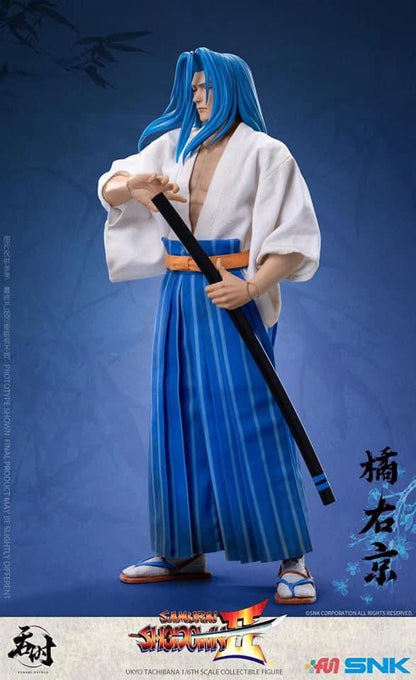 Pedido Figura Ukyo Tachibana - SNK Samurai Shodown II marca Tunshi Studio TS008 escala 1/6