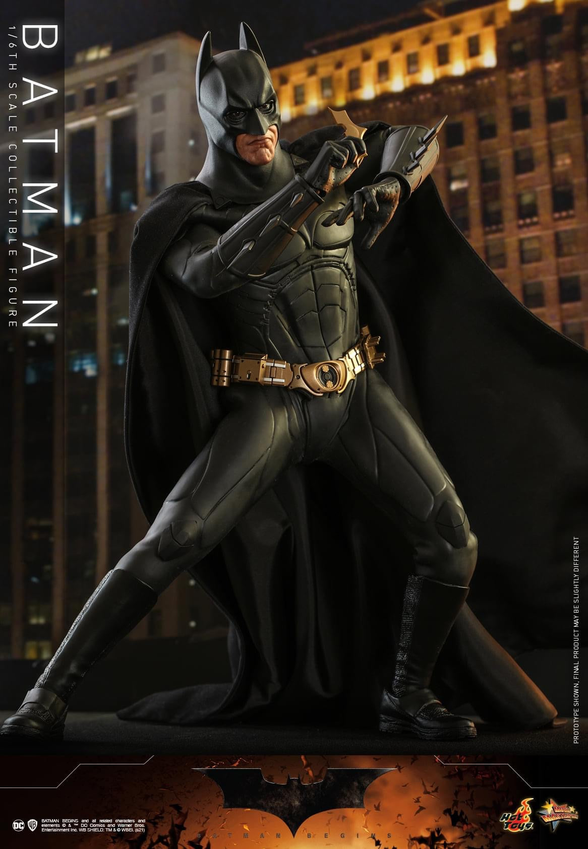 Pedido Figura Batman 2.0 - Batman Begins (Exclusiva) marca Hot Toys MMS595 escala 1/6