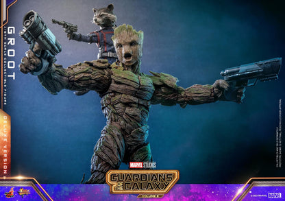 Preventa Figura Groot (Deluxe version) - Guardians of the Galaxy Vol. 3 marca Hot Toys MMS707 escala 1/6