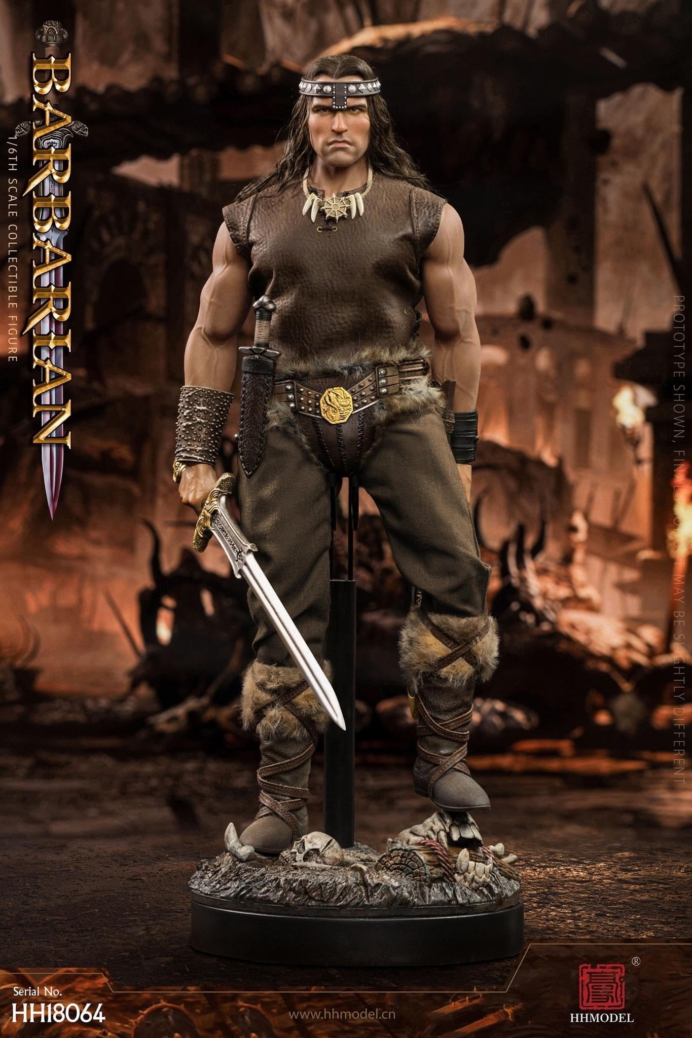 Pedido Figura The Barbarian marca Haoyutoys HH18064 escala 1/6