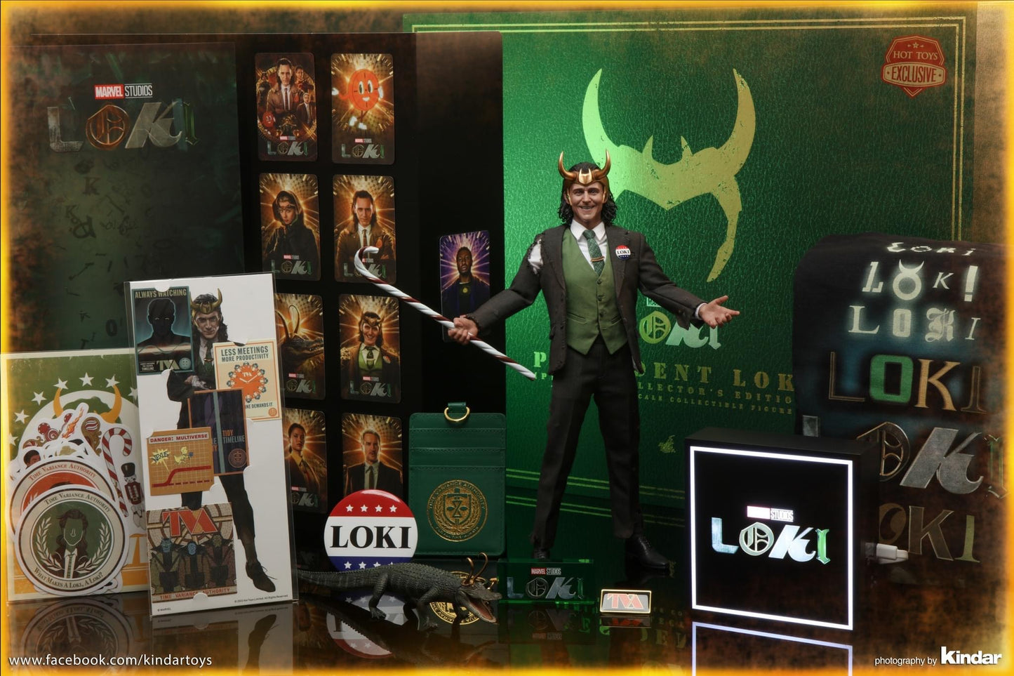 Pedido Figura President Loki (Premium Collector's Edition) LIMITADA EXCLUSIVA - Loki Series marca Hot Toys TMS066 escala 1/6