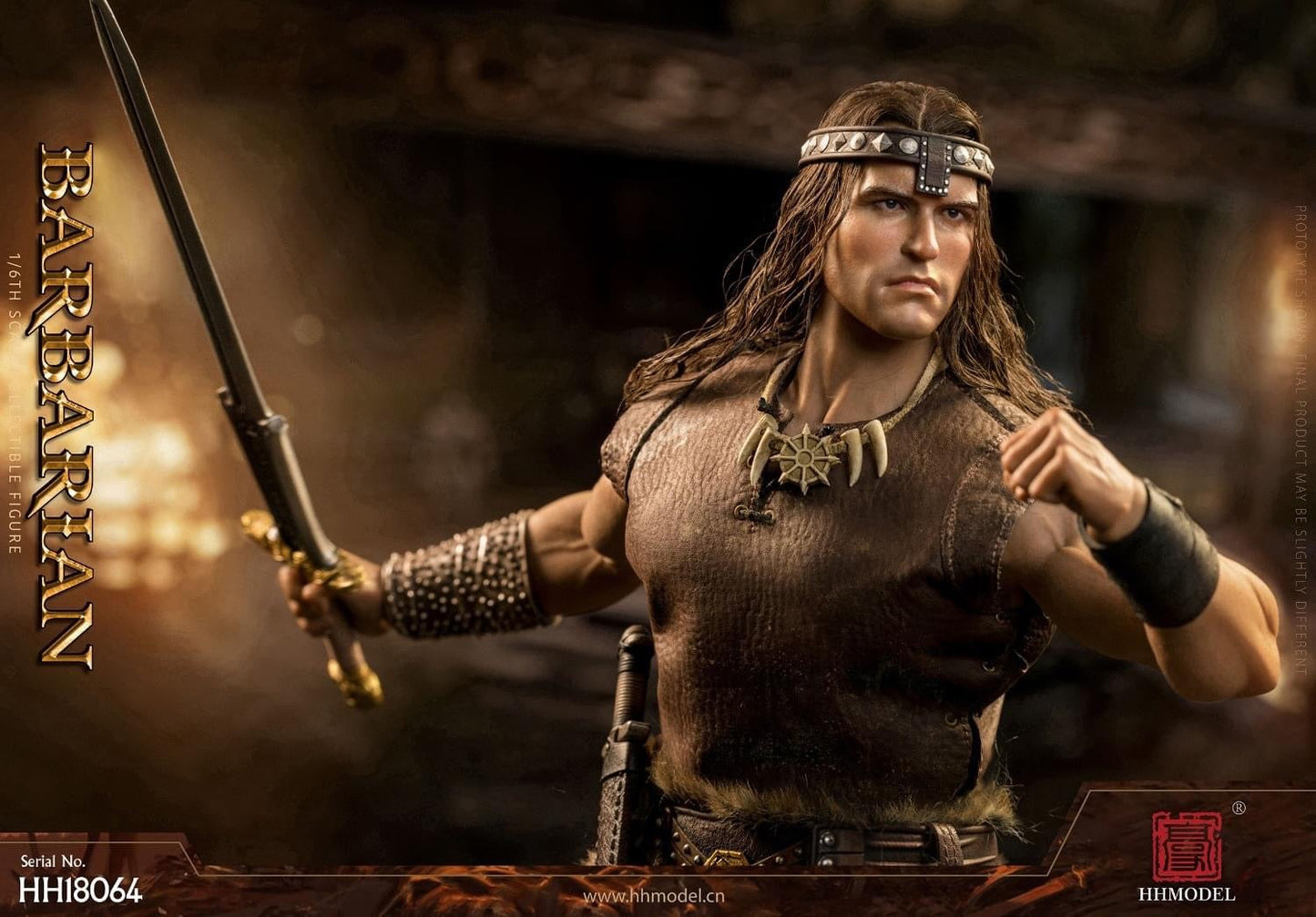 Pedido Figura The Barbarian marca Haoyutoys HH18064 escala 1/6