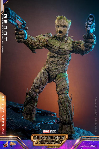 Preventa Figura Groot (Deluxe version) - Guardians of the Galaxy Vol. 3 marca Hot Toys MMS707 escala 1/6