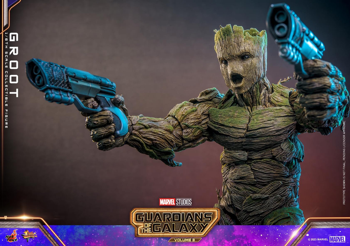 Pedido Figura Groot - Guardians of the Galaxy Vol. 3 marca Hot Toys MMS706 escala 1/6