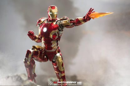 Pedido Figura DLX Iron Man Mark 43 - Avengers Infinity Saga marca Threezero 3Z0247 escala pequeña 1/12