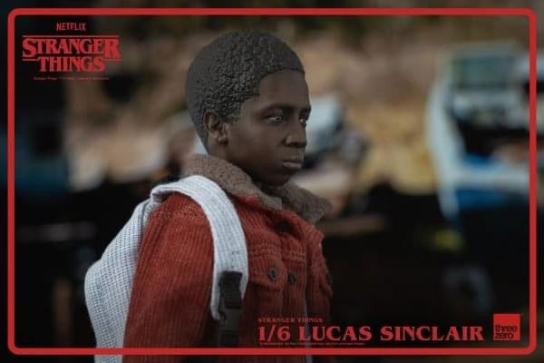 Pedido Figura Lucas Sinclair - Stranger Things marca Threezero 3Z0318 escala 1/6 (relanzamiento)