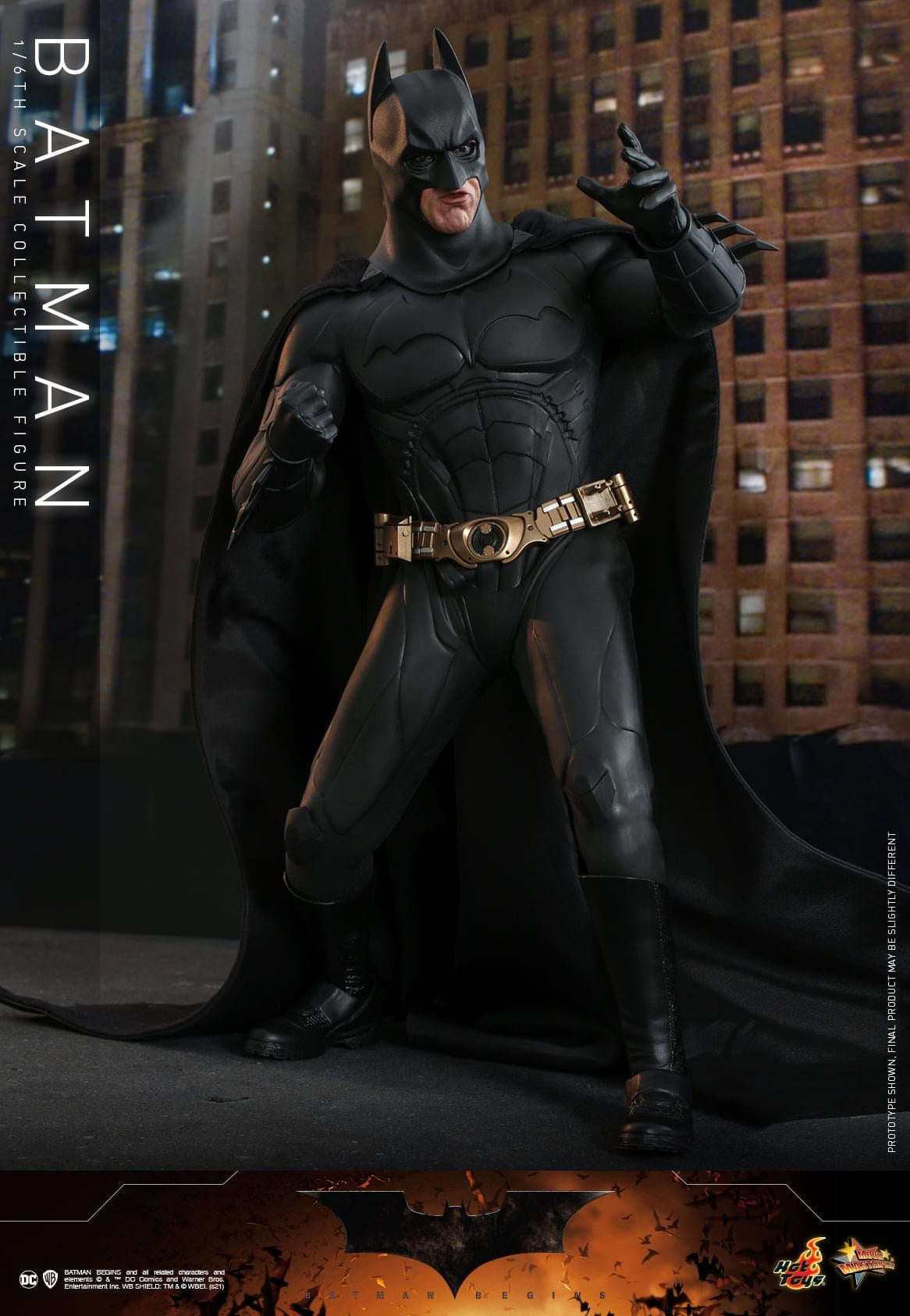 Pedido Figura Batman 2.0 - Batman Begins (Exclusiva) marca Hot Toys MMS595 escala 1/6