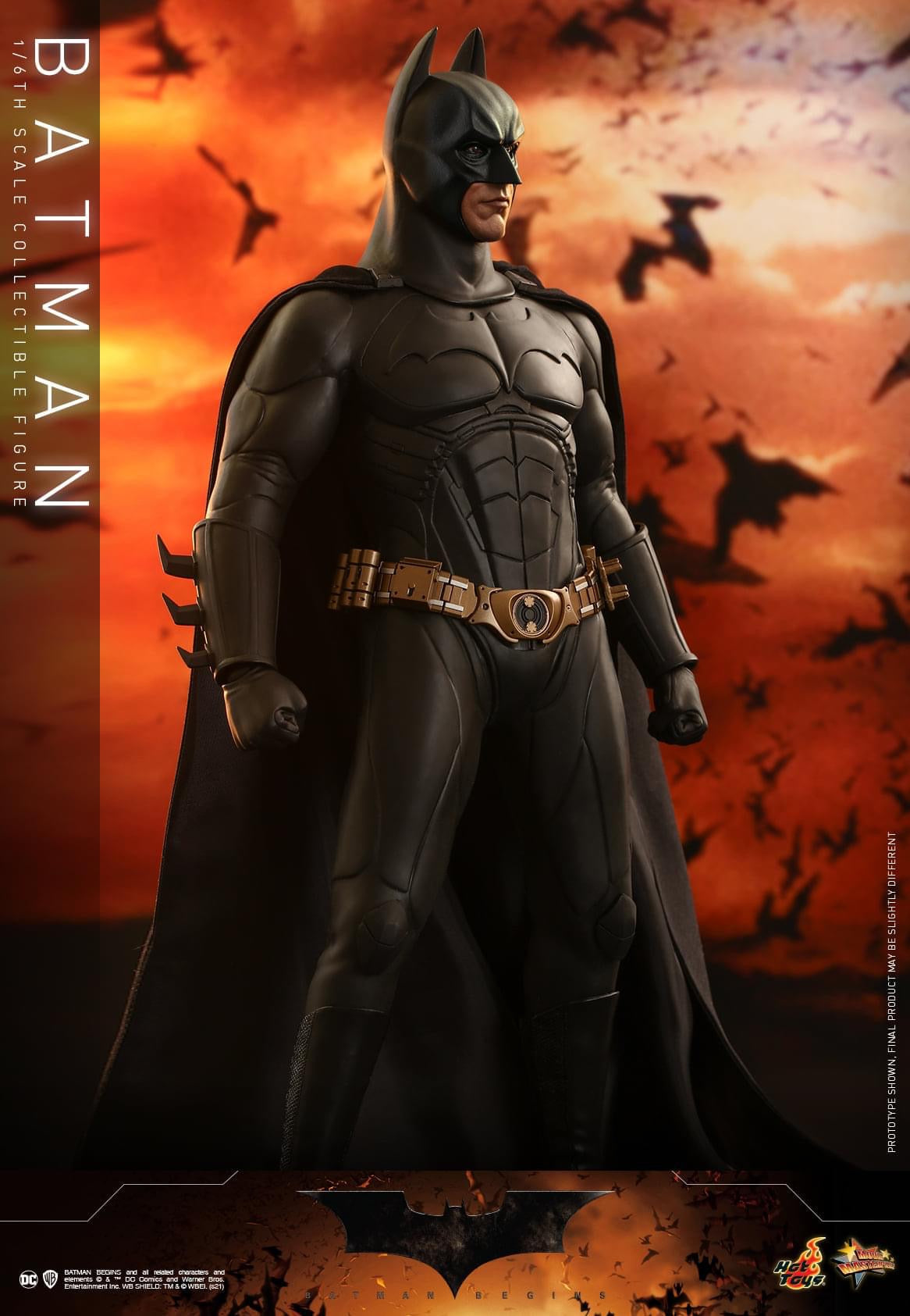 Pedido Figura Batman 2.0 - Batman Begins (Exclusiva) marca Hot Toys MMS595 escala 1/6