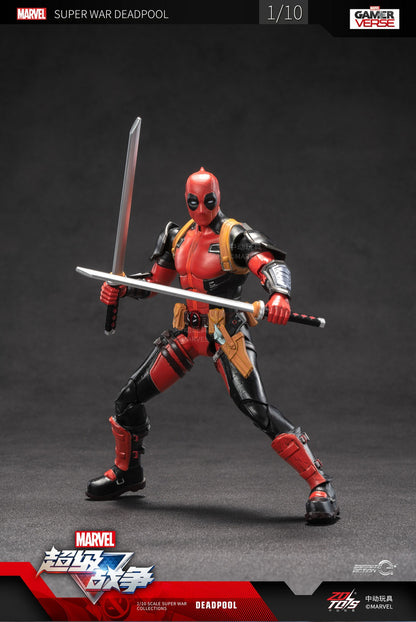 Pedido Figura Deadpool - Marvel Super War - Gamer Verse marca ZD Toys escala pequeña 1/10 (18 cm)