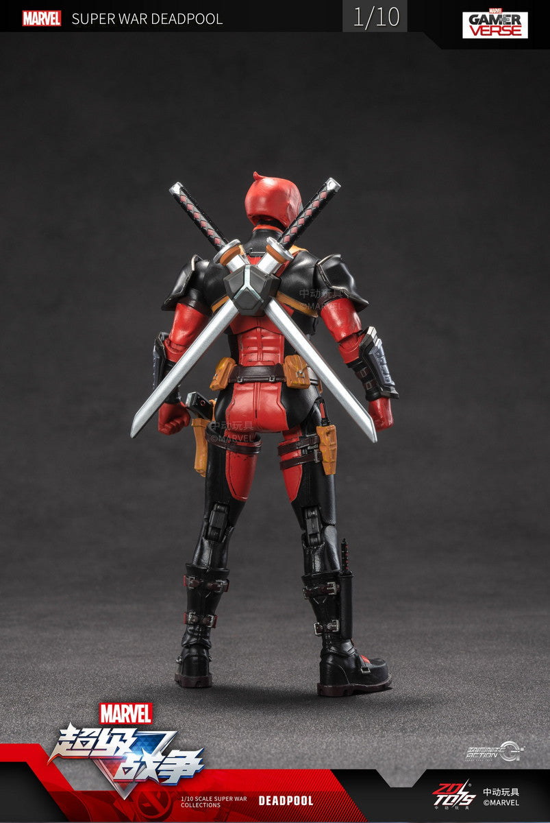 Pedido Figura Deadpool - Marvel Super War - Gamer Verse marca ZD Toys escala pequeña 1/10 (18 cm)