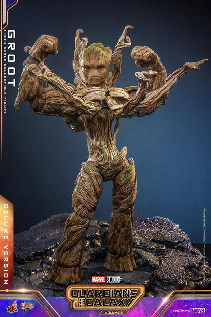 Preventa Figura Groot (Deluxe version) - Guardians of the Galaxy Vol. 3 marca Hot Toys MMS707 escala 1/6