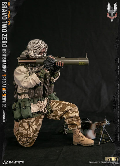 Preventa Figura Bravo Two Zero - British Army SAS Gunner marca Damtoys 78099 escala 1/6