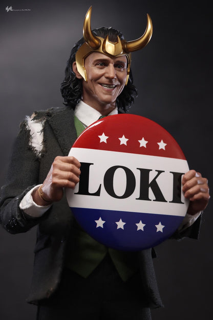 Pedido Figura President Loki (Premium Collector's Edition) LIMITADA EXCLUSIVA - Loki Series marca Hot Toys TMS066 escala 1/6