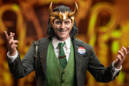 Pedido Figura President Loki (Premium Collector's Edition) LIMITADA EXCLUSIVA - Loki Series marca Hot Toys TMS066 escala 1/6