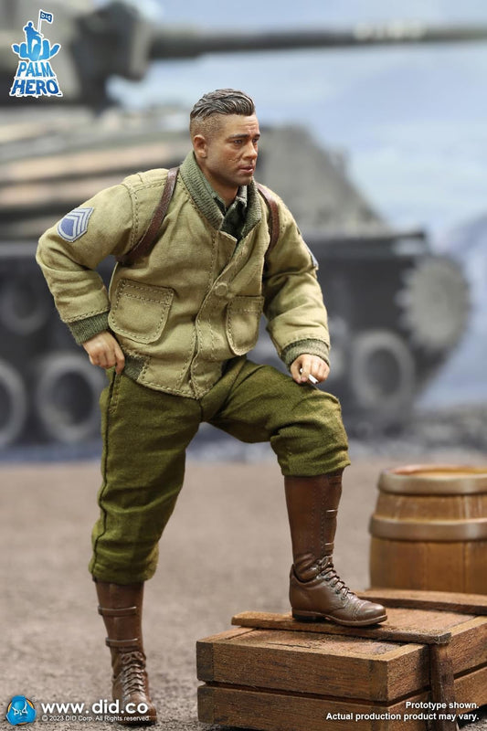 Pedido Figura SSGT Donald - “Hell On Wheels” - Palm Hero Series marca DID XA80019 escala pequeña 1/12