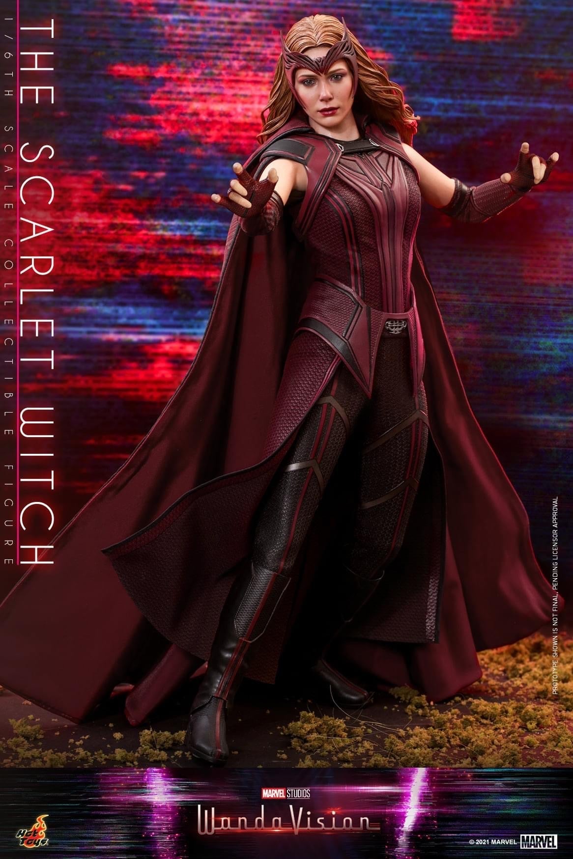 Pedido Figura The Scarlet Witch - Wandavision marca Hot Toys TMS036 escala 1/6