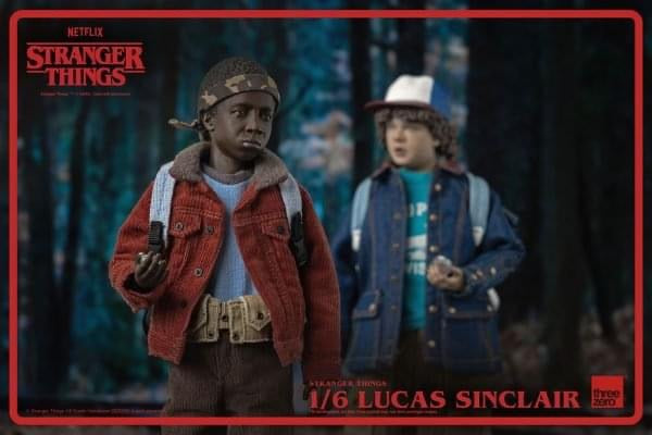 Pedido Figura Lucas Sinclair - Stranger Things marca Threezero 3Z0318 escala 1/6 (relanzamiento)