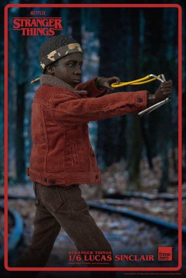 Pedido Figura Lucas Sinclair - Stranger Things marca Threezero 3Z0318 escala 1/6 (relanzamiento)