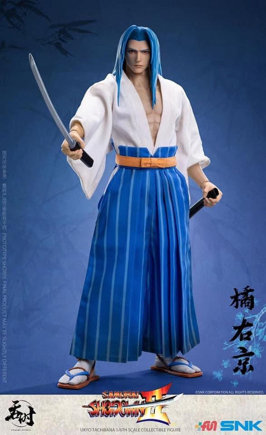 Pedido Figura Ukyo Tachibana - SNK Samurai Shodown II marca Tunshi Studio TS008 escala 1/6