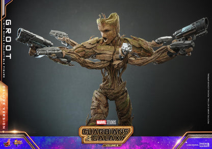 Preventa Figura Groot (Deluxe version) - Guardians of the Galaxy Vol. 3 marca Hot Toys MMS707 escala 1/6