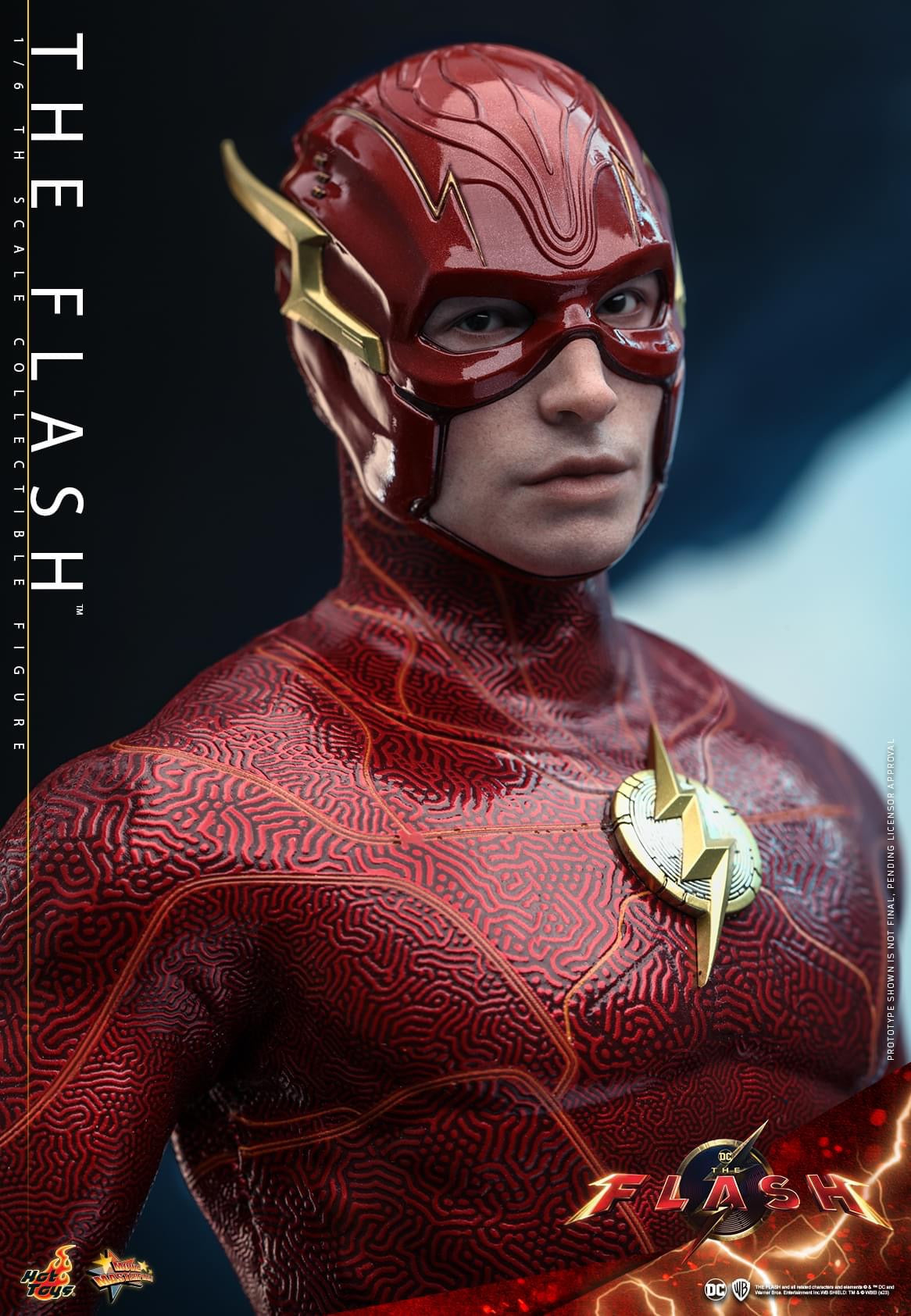 Preventa Figura THE FLASH (Special Edition - incluye Anillo tamaño real) - The Flash marca Hot Toys MMS713B escala 1/6