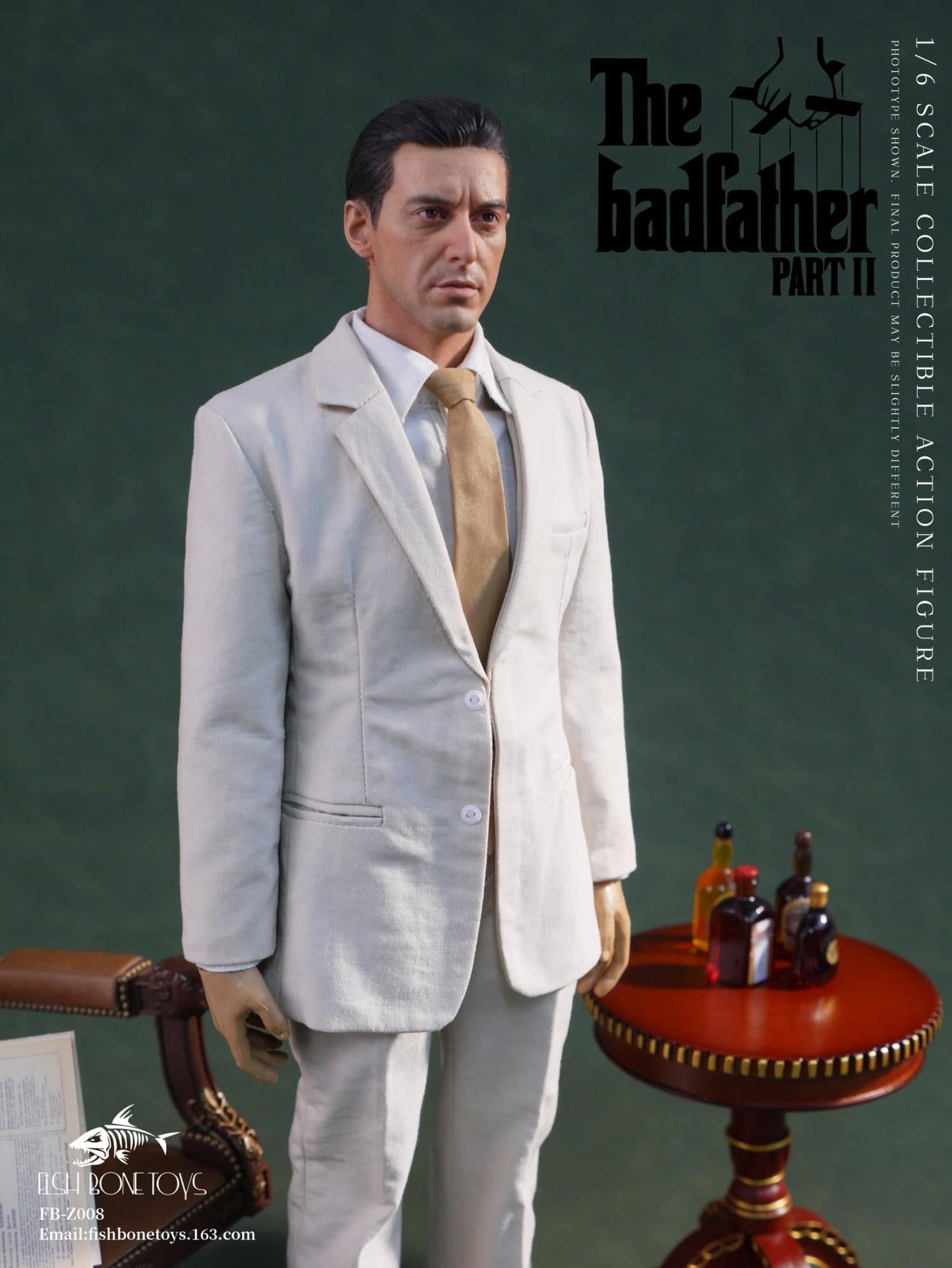 Pedido Figura Mafia Boss marca Fish Bone Toys FB-Z008 escala 1/6