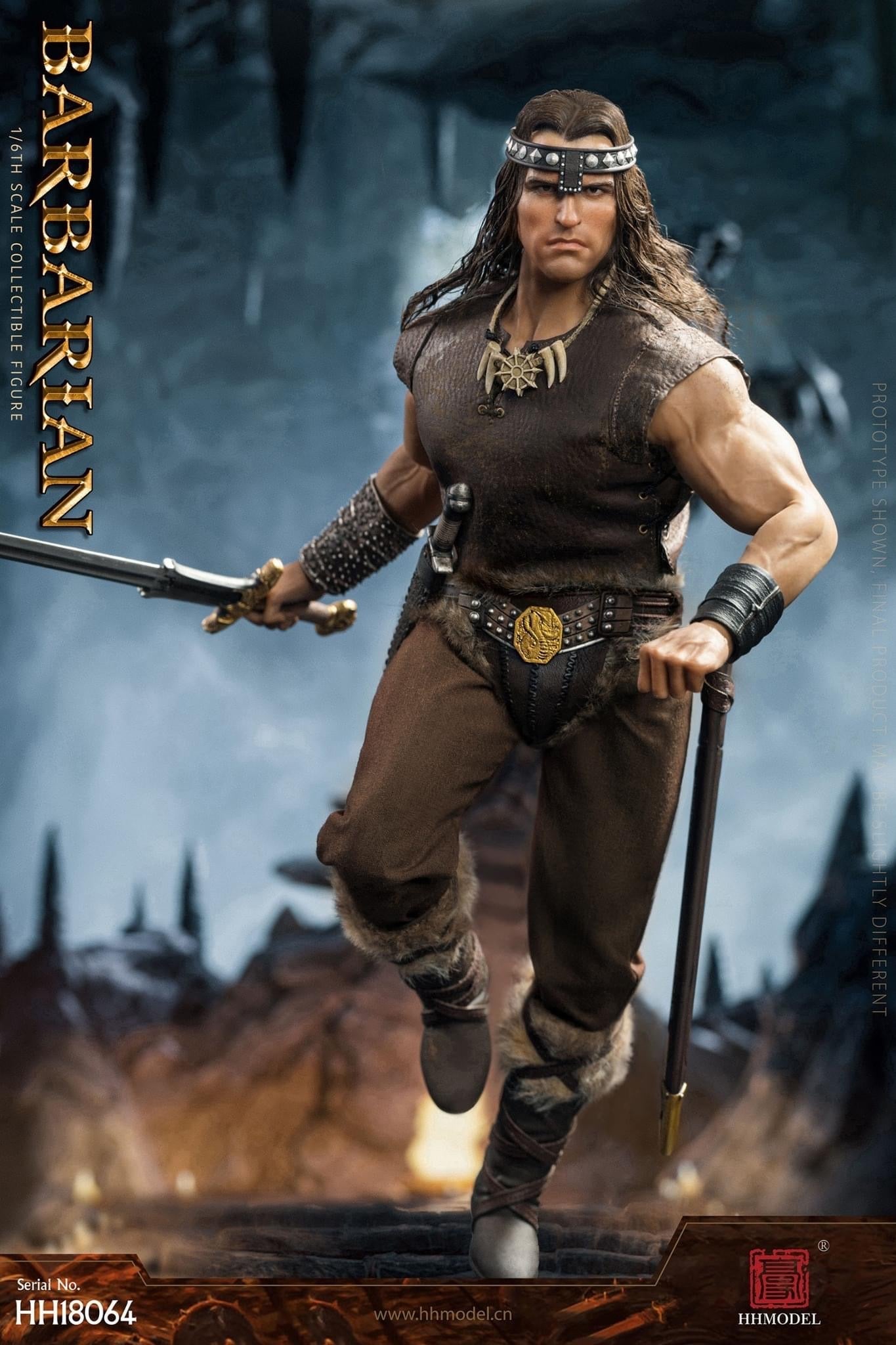 Pedido Figura The Barbarian marca Haoyutoys HH18064 escala 1/6