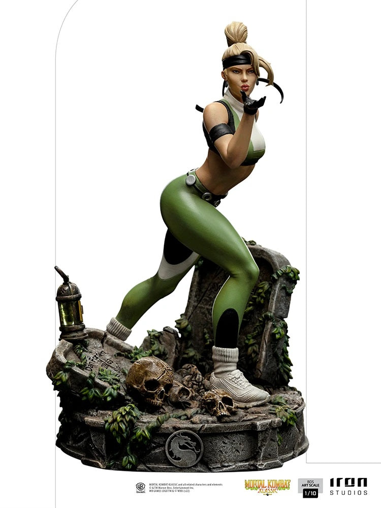 Pedido Estatua Sonya Blade - Mortal Kombat - BDS Limited Edition marca Iron Studios escala de arte 1/10