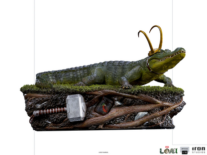 Pedido Estatua Alligator Loki - Loki TV Series marca Iron Studios escala de arte 1/10