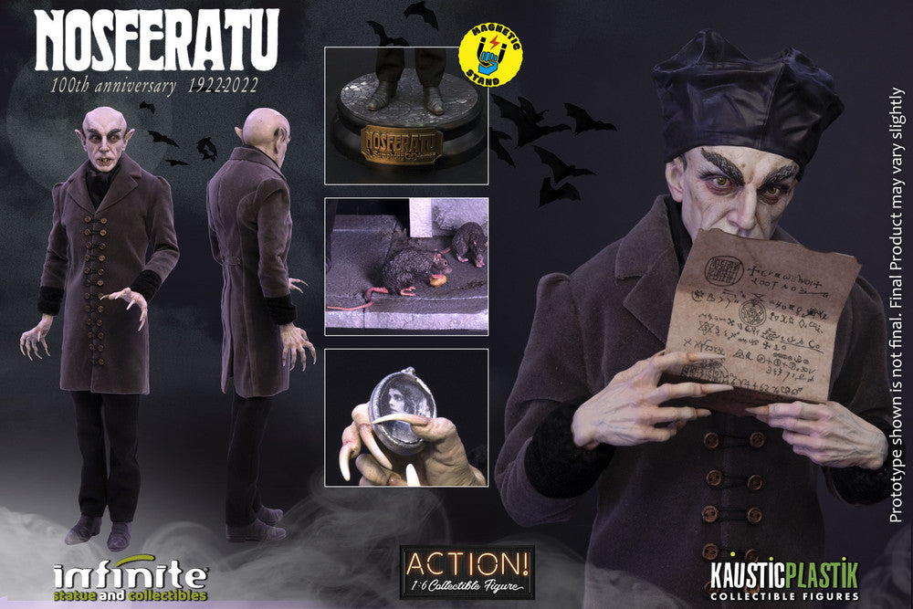 Pedido Figura Nosferatu - The 100th Anniversary (normal version) marca Kaustic Plastik escala 1/6