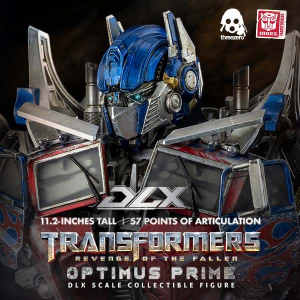 Preventa Figura DLX Optimus Prime - Transformers: Revenge of the Fallen marca Threezero 3Z0163 (28.4 cm) (relanzamiento)