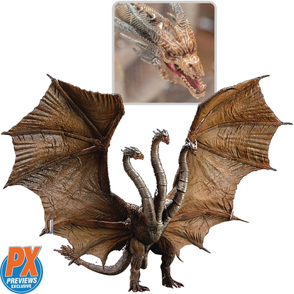 Pedido Figura King Ghidorah (Previews Exclusive) - Godzilla: King of the Monsters - Exquisite Basic marca HIYA EBG0072 (35 cm)