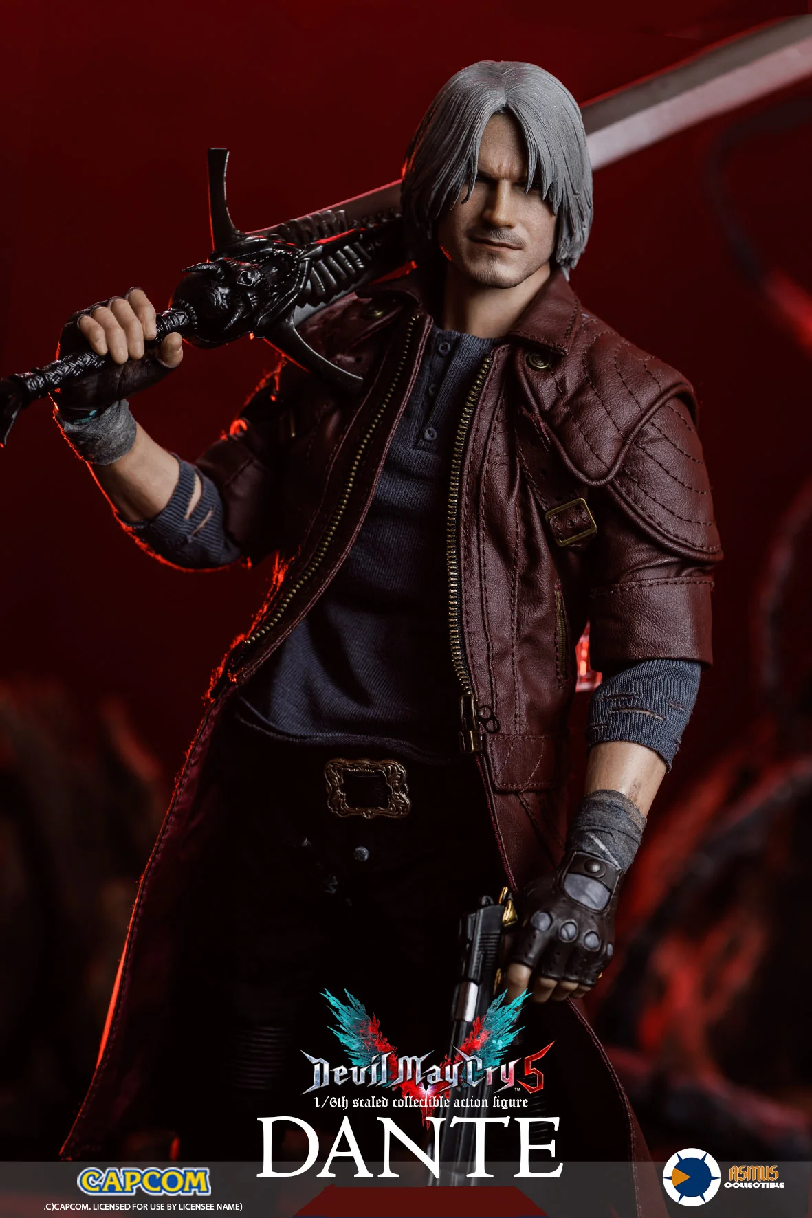 Preventa Figura Dante (DMC V) (Luxury version) - Devil May Cry V marca Asmus Toys DMC502LUX escala 1/6 (relanzamiento)