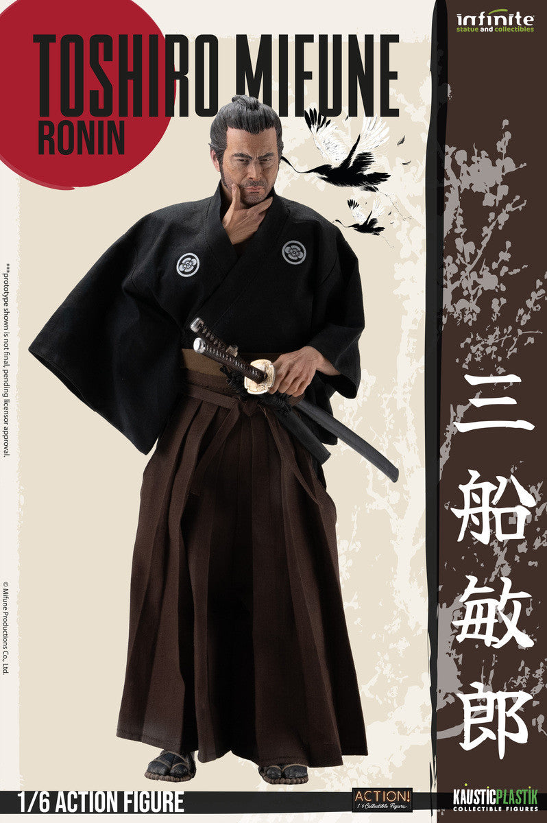 Preventa Figura Toshiro Mifune: A Legendary Tribute -RONIN marca Kaustic Plastik escala 1/6