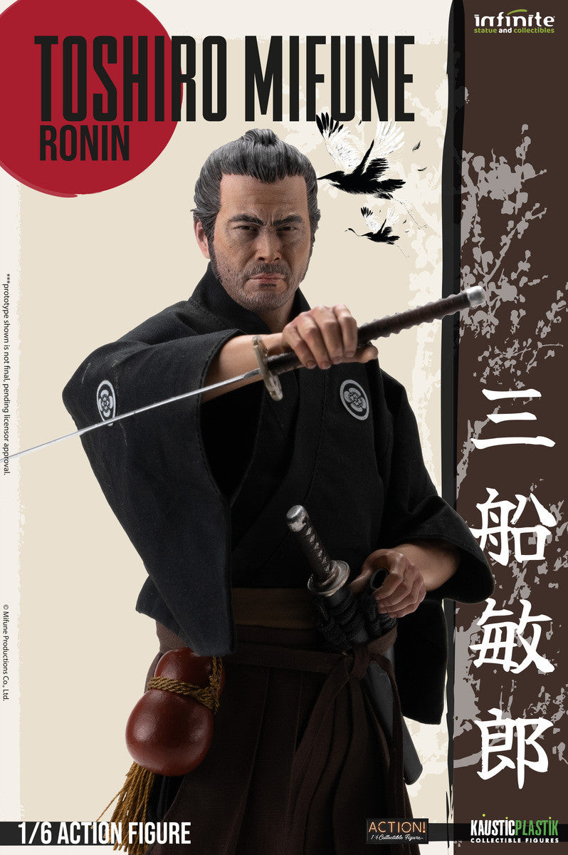 Preventa Figura Toshiro Mifune: A Legendary Tribute -RONIN marca Kaustic Plastik escala 1/6