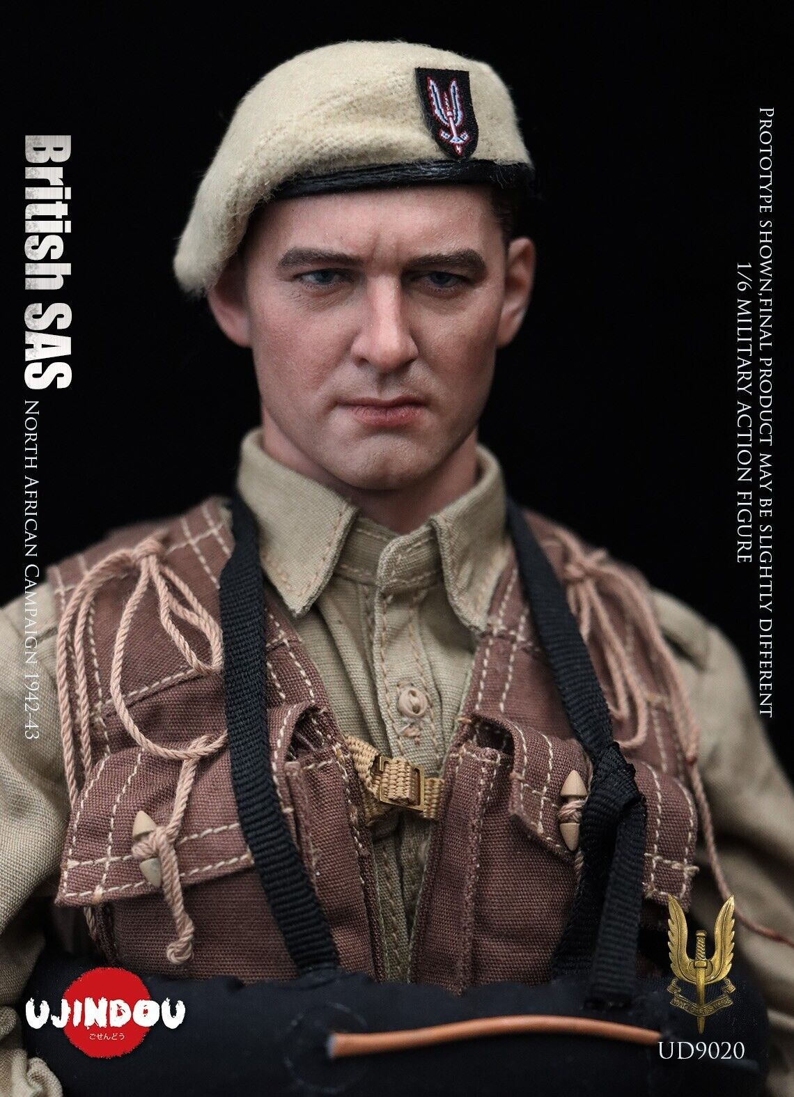 Pedido Figura British SAS - WWII North African Campaign 1942-43 marca Ujindou UD9020 escala 1/6