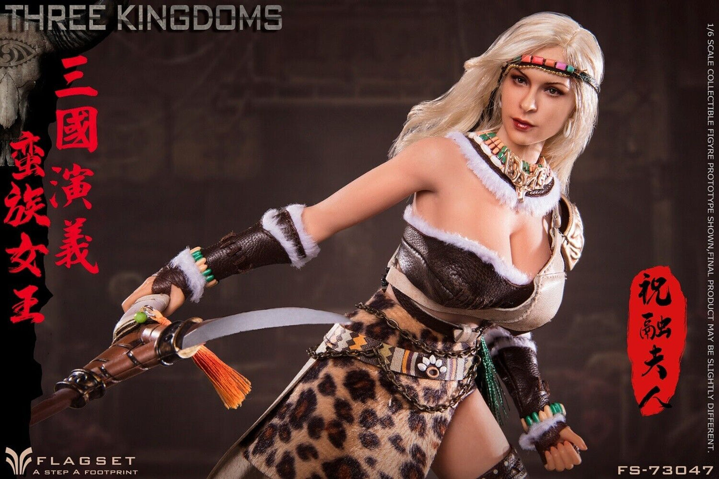 Pedido Figura Female General Zhu Rong - 3Kingdoms marca Flagset FS-73047 escala 1/6