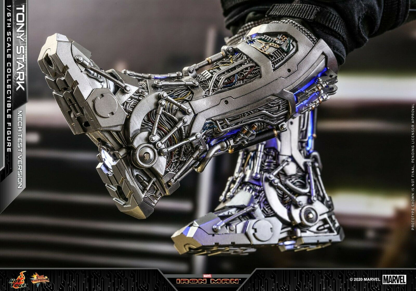 Pedido Figura Tony Stark Mech Test Version (Deluxe version) marca Hot Toys MMS582 escala 1/6