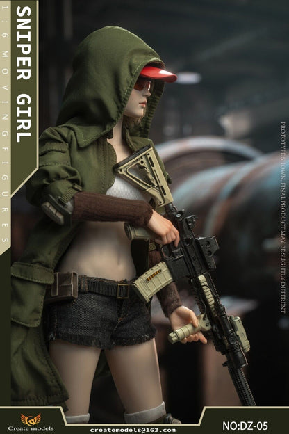 Pedido Figura Sniper Girl Songbird marca Create models DZ-05 escala 1/6