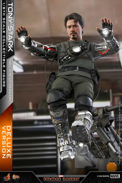 Pedido Figura Tony Stark Mech Test Version (Deluxe version) marca Hot Toys MMS582 escala 1/6