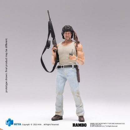 Pedido Figura John Rambo - Rambo: First Blood - Exquisite Super Series marca HIYA ESR0097 escala pequeña 1/12