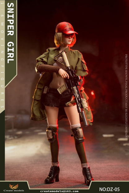 Pedido Figura Sniper Girl Songbird marca Create models DZ-05 escala 1/6