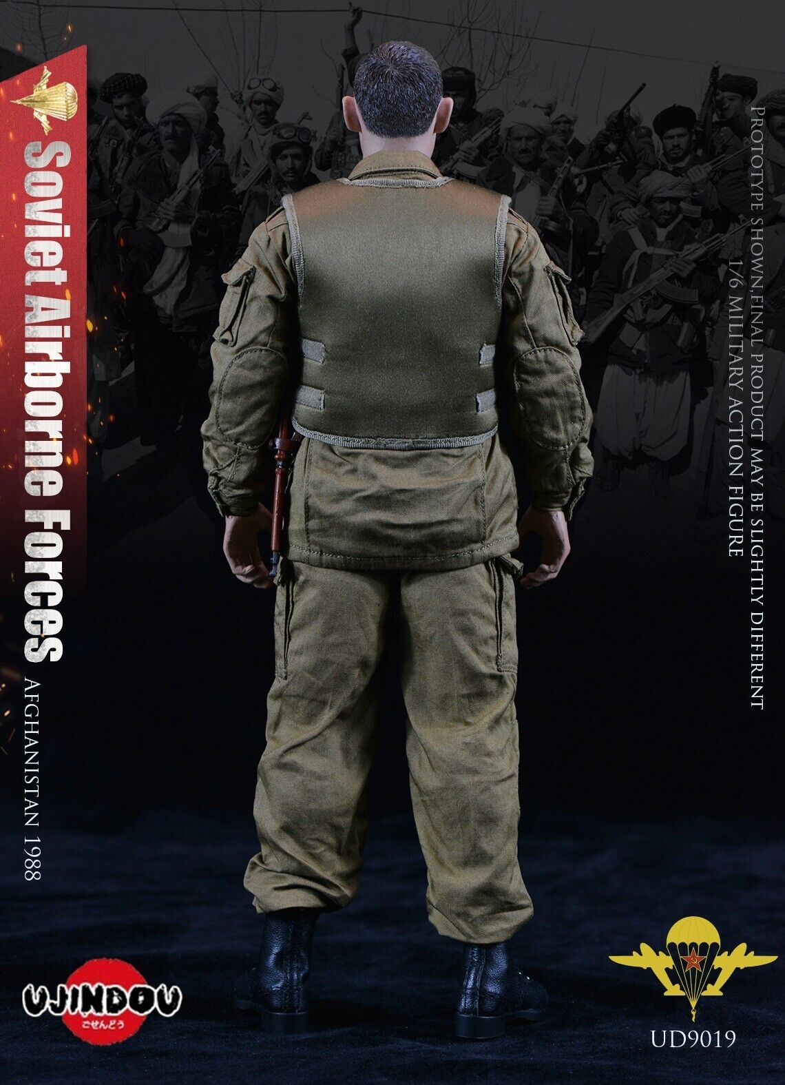 Pedido Figura Soviet Airborne Forces - Afghanistan 1988 marca Ujindou UD9019 escala 1/6